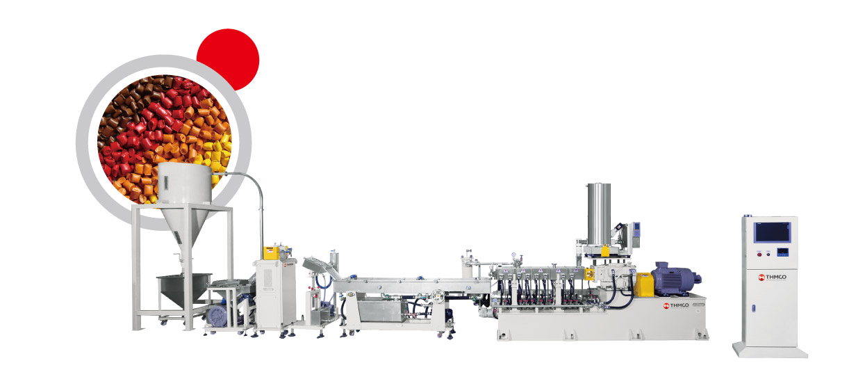 Compounding & Masterbatch Co-Rotating Twin Screw Extruder